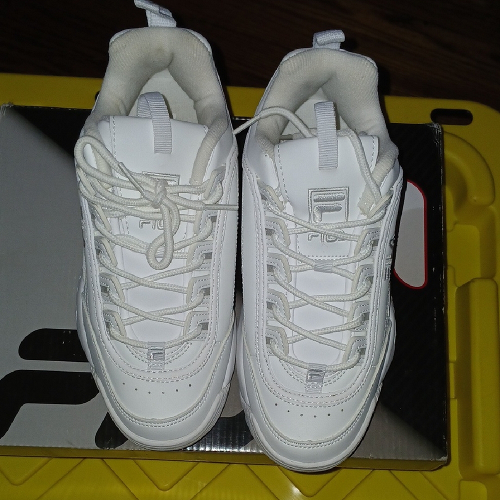 Fila Classic White Athletic Shoes